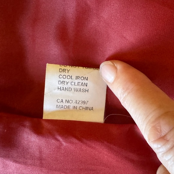 Pink Martini Red Structured Jacket - Picture 9 of 9